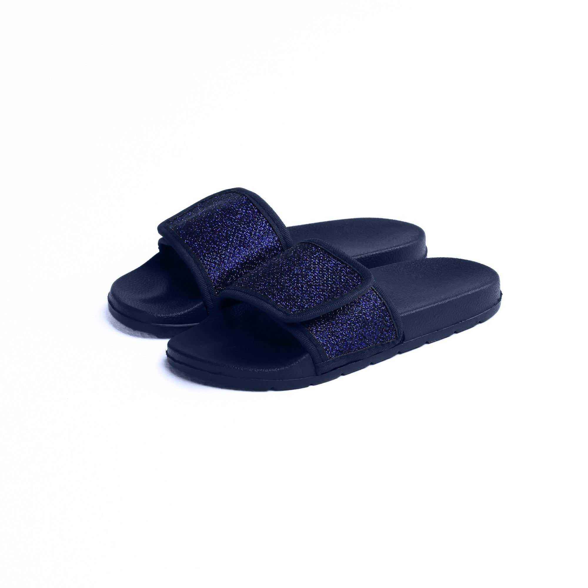 Onda Scotch Crystal Luxury Leather Sollper - Navy Blue