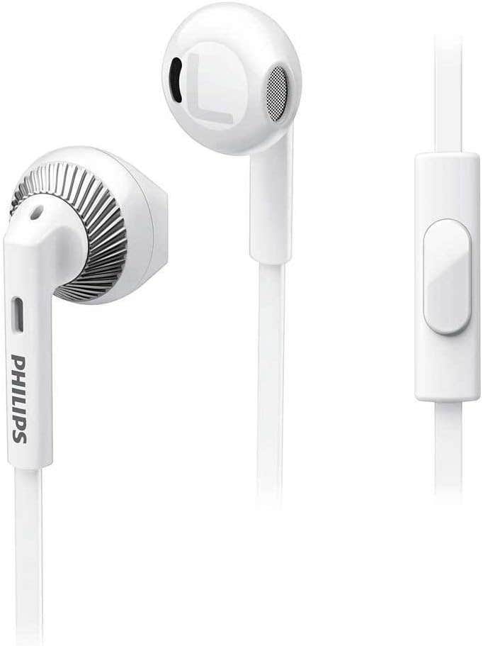 Philips In-Ear Headphones with mic, SHE3205 - White