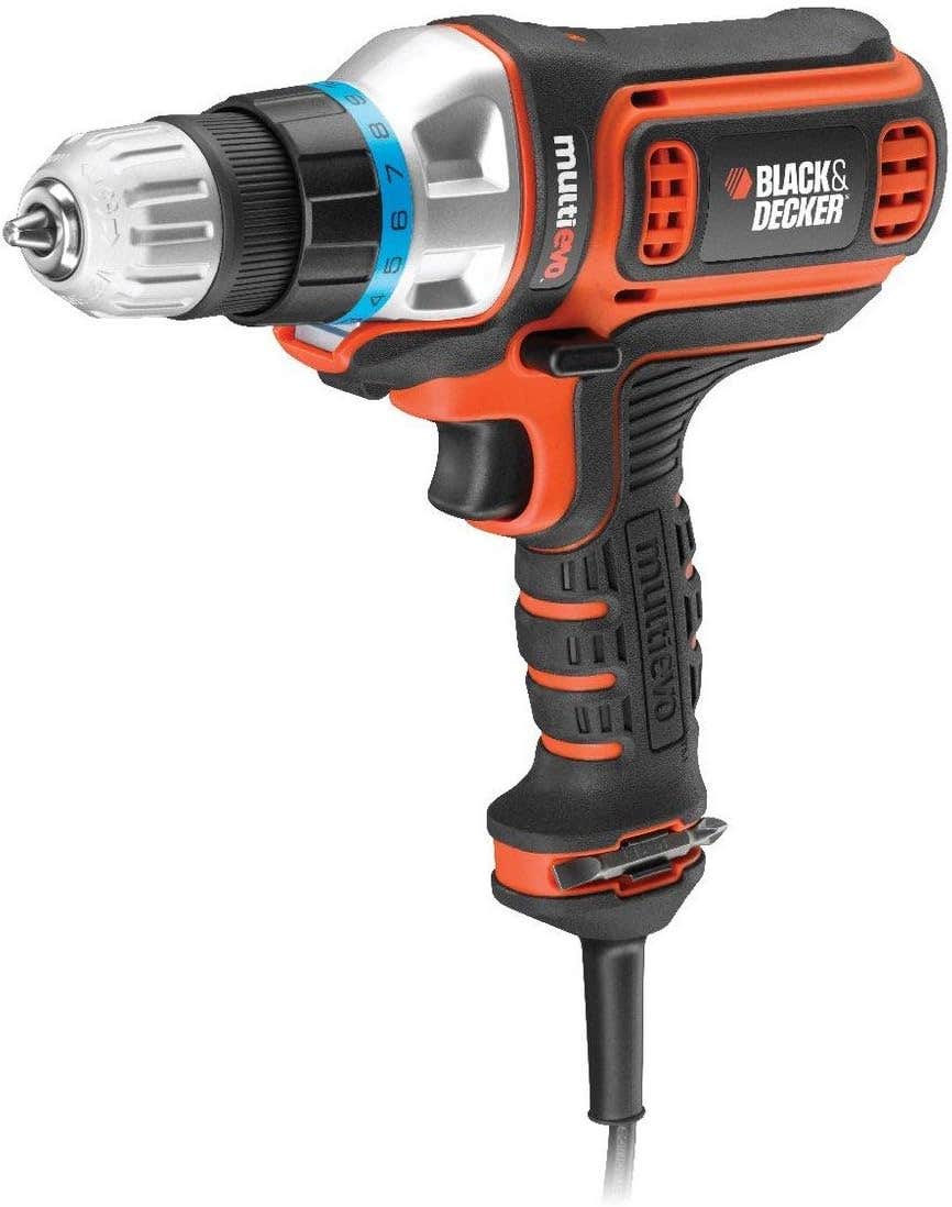Black & Decker MT350K Multievo Multi-Tool Corded Drill - Orange Black