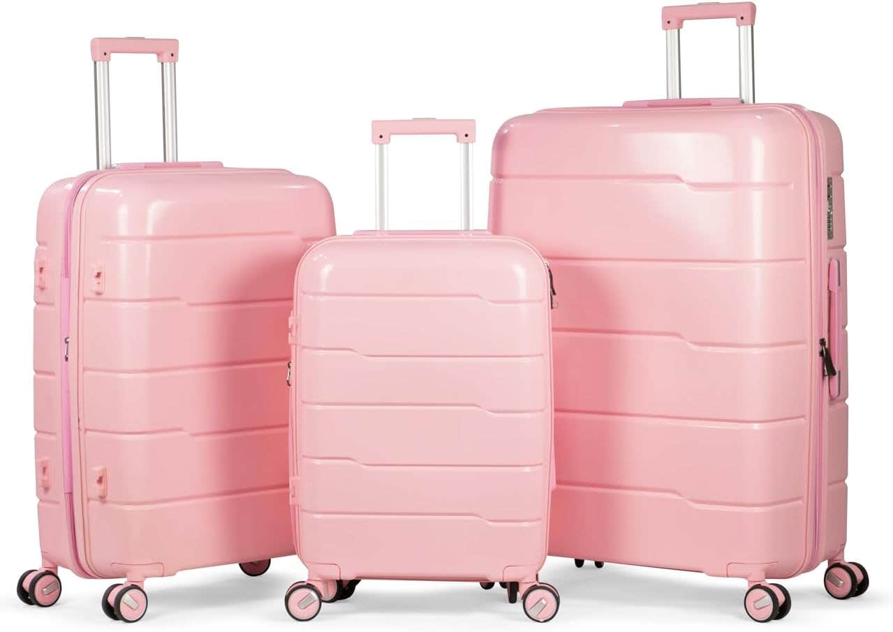 Musselz Kilimanjaro Unbreakable 3-Piece Luggage Set