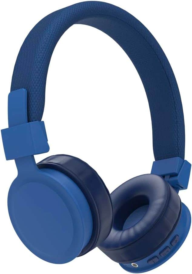 Hama Freedom Lite 184086 Bluetooth On-Ear Headphones, Foldable with Microphone - Blue
