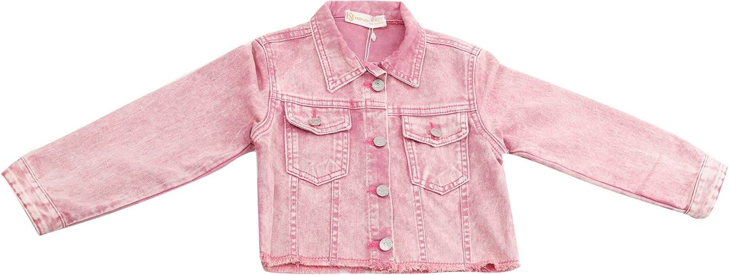 KJ Keep Joy Girls Gabardine Jacket
