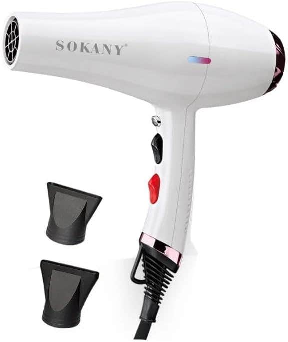 Dodooo Sokany Hair Dryer 2400W SK-910 - Multicolor