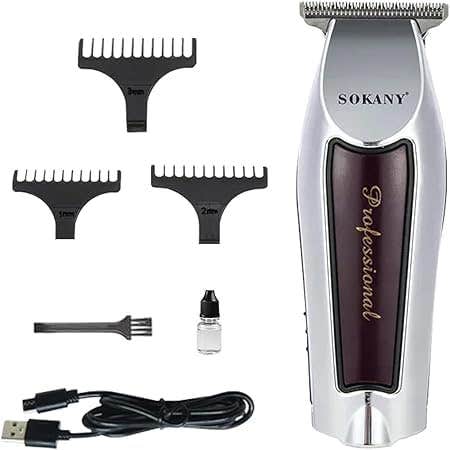 SOKANY SK-9932 Hair Trimming Machine | Rechargeable, Multicolor, Precision Blades