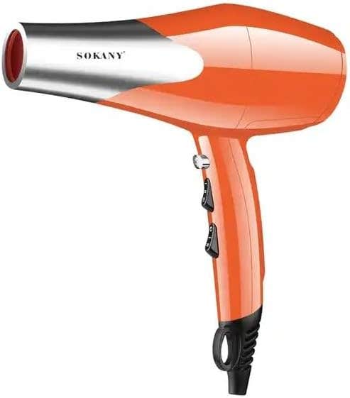 Sokany SK-14007 2000W Multicolor Hair Dryer - Adjustable Heat & Speed Settings