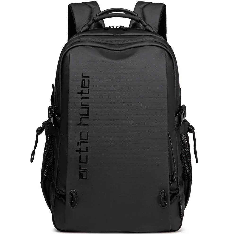 Arctic Hunter 15.6-Inch Laptop Backpack, Waterproof - Black