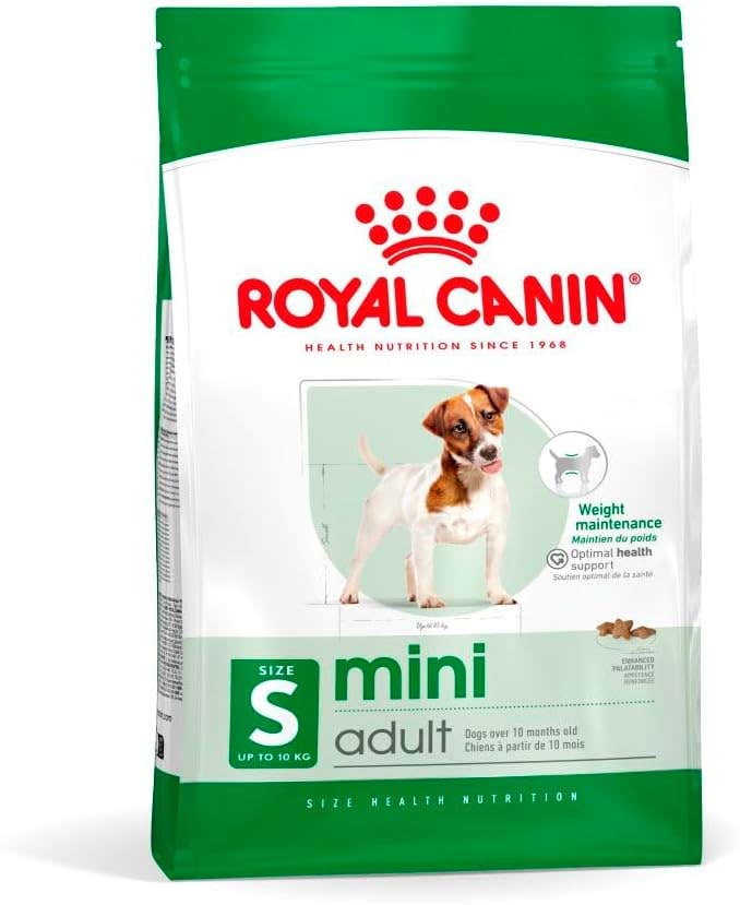 Royal Canin Mini Adult Dog Food - 4kg | Chicken Flavor | Dental Care, Skin & Coat Health
