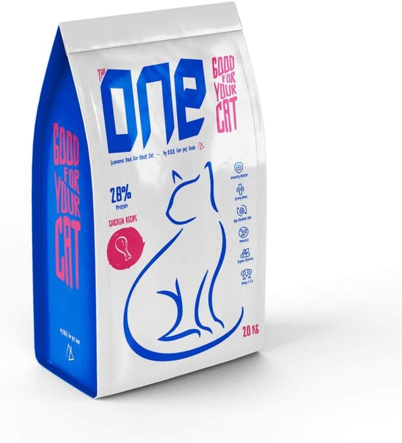 Varmacy 20kg Chicken Flavor Cat Dry Food - Taurine & Omega 3/6