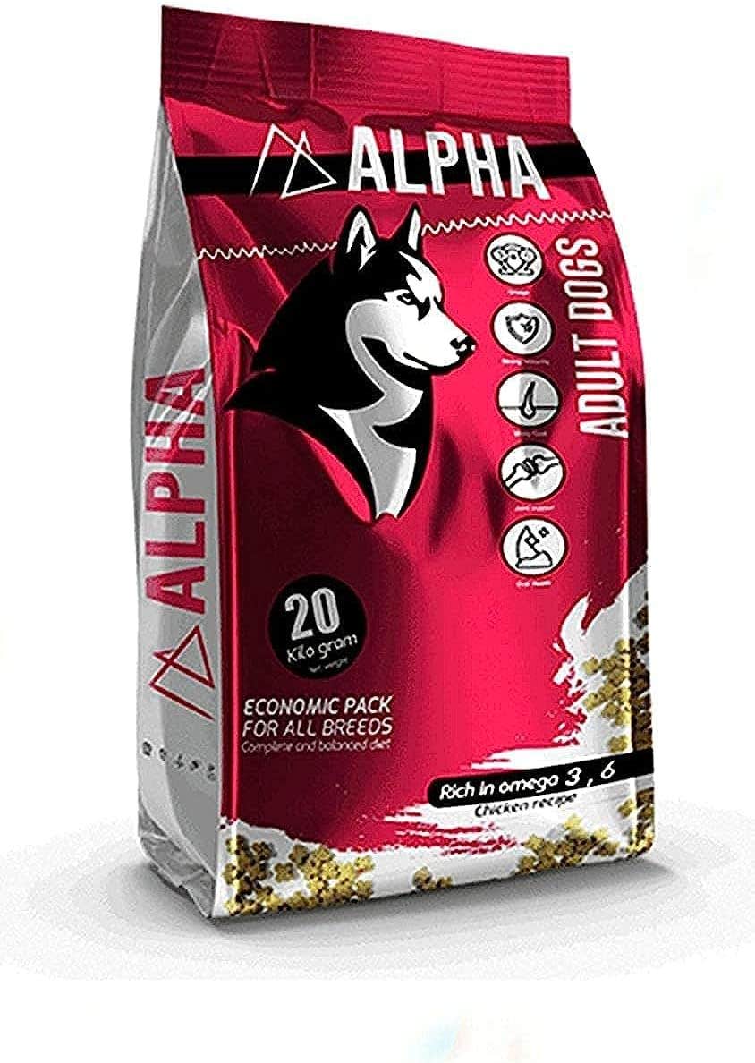 Alpha Chicken Dry Dog Food - 20kg | Adult Life Stage