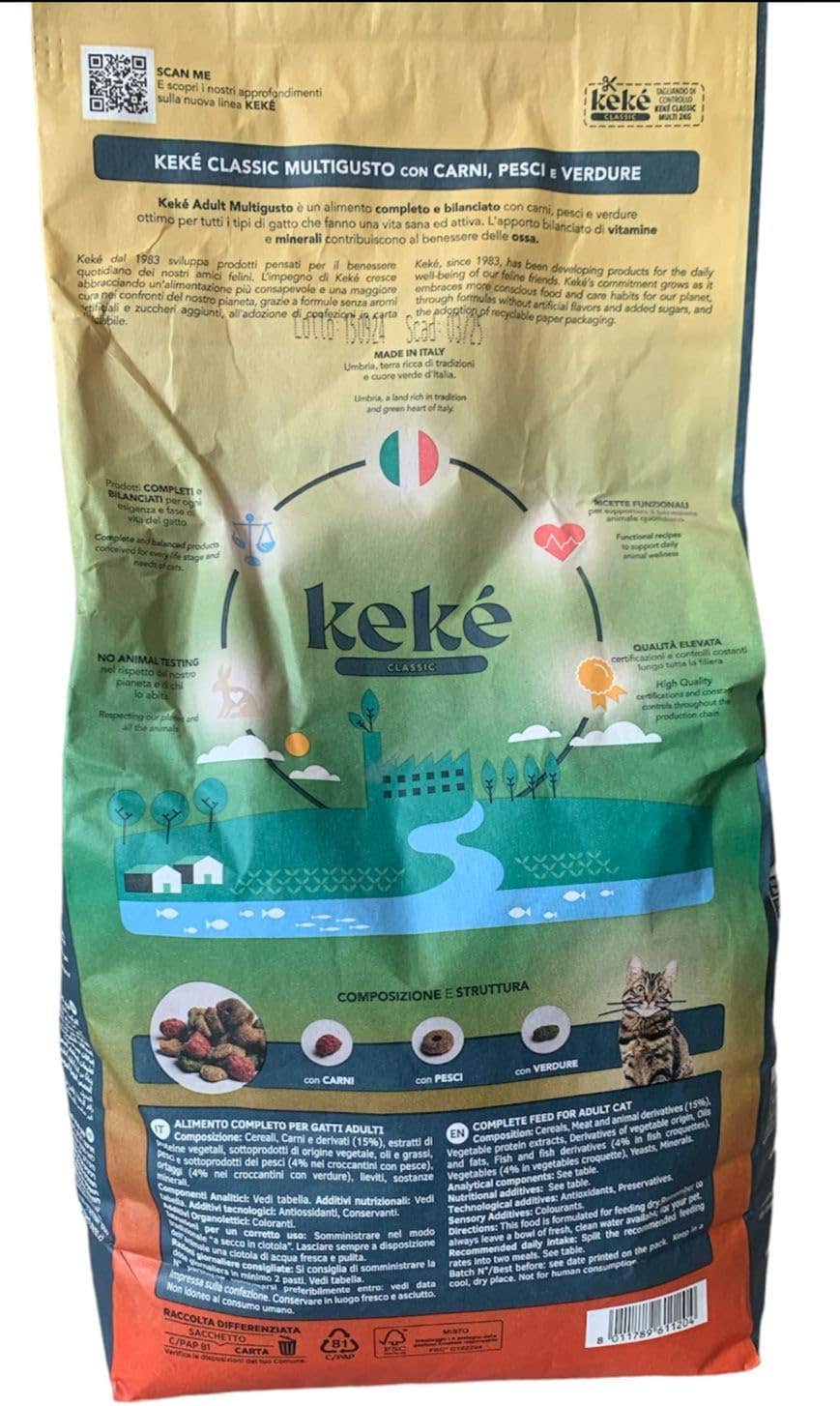 Keké Classic Value Feed for Cats - Meat, Fish & Vegetables