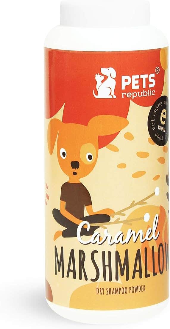 Dry Powder Shampoo - Caramel Marshmallow 200gm for Cats & Dogs