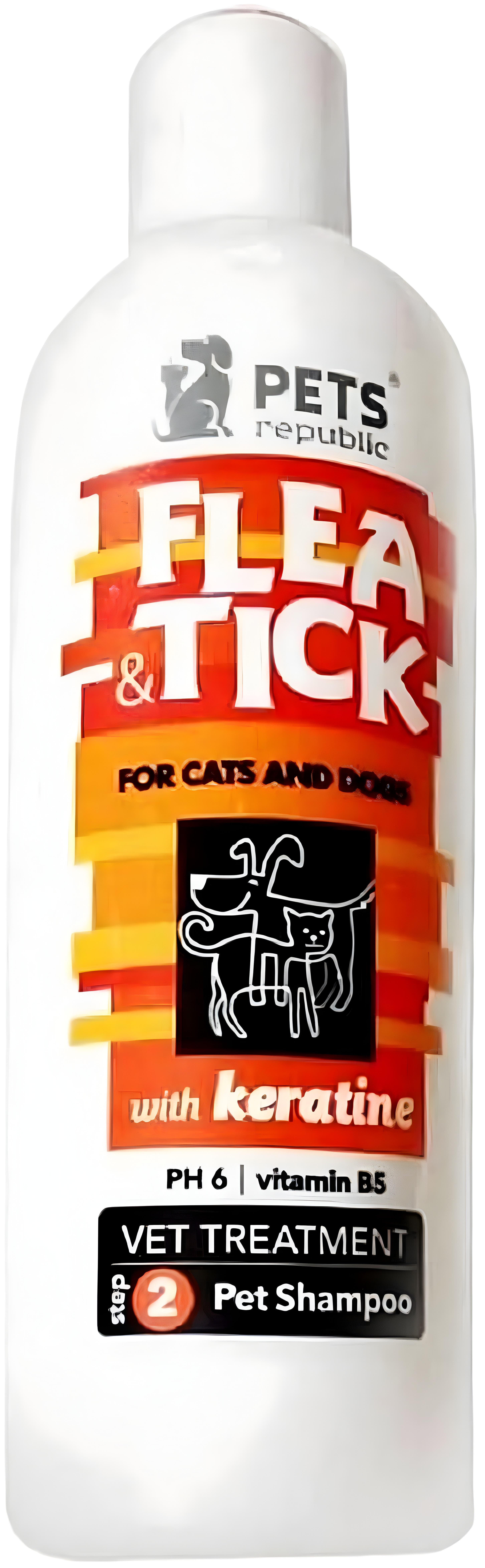 Pets Republic Flea & Tick Shampoo - 500ml