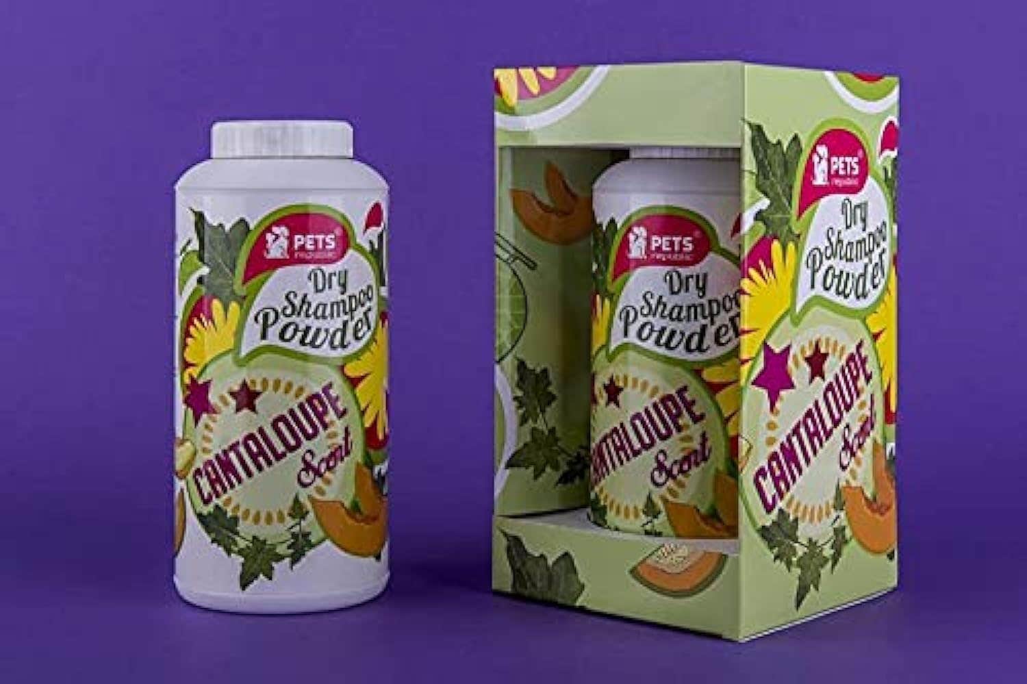 Pets Republic Dry Powder Shampoo Cantaloupe 500g for Dogs & Cats