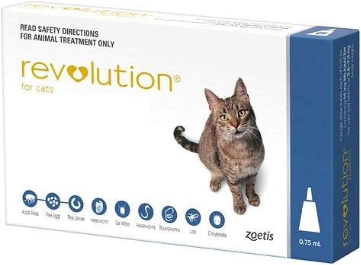 Revolution for Cats - Monthly Parasite Protection and Treatment - 20g