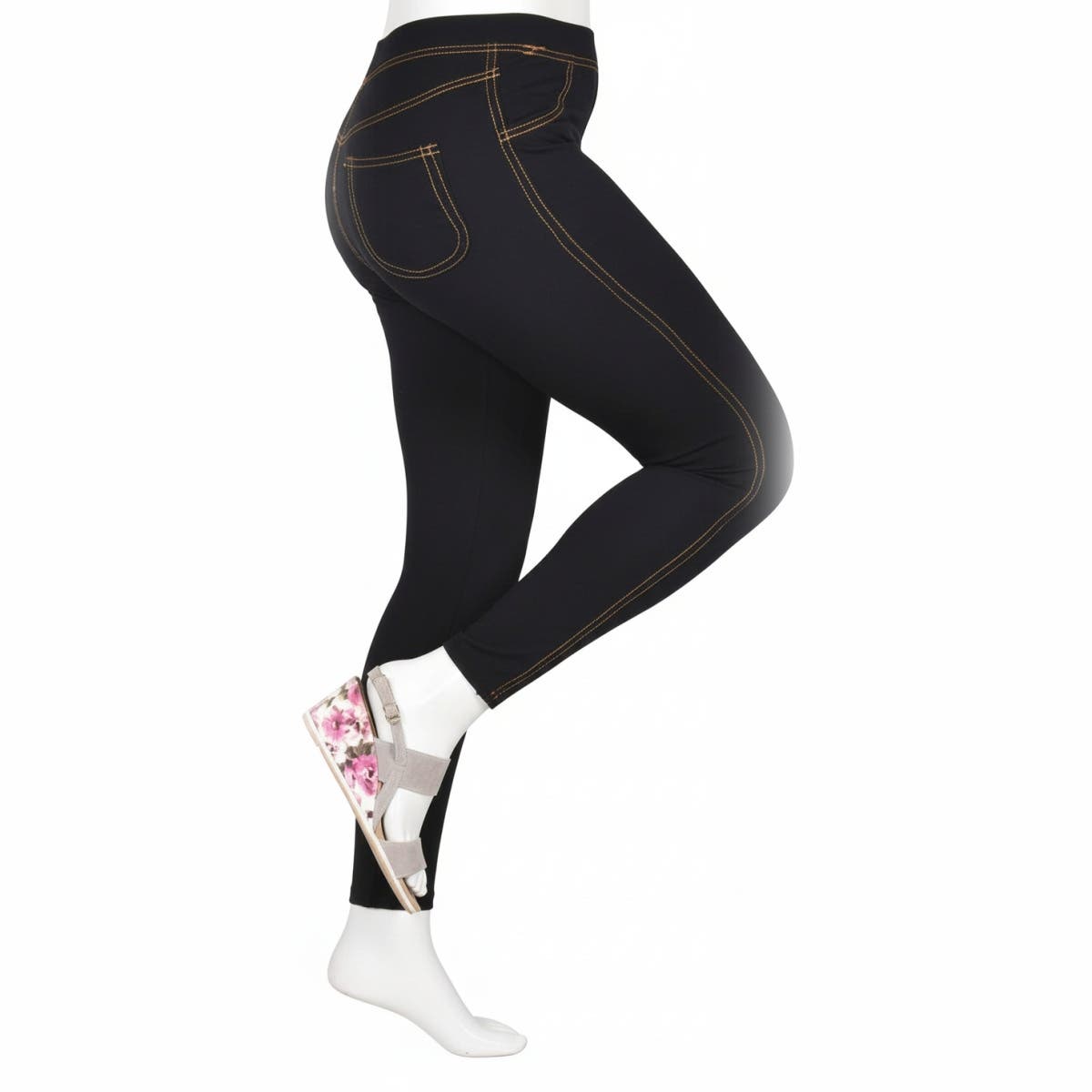 Jean Touch Leggings: Modern Denim Look Leggings for Women, High Elasticity & Stylish Design