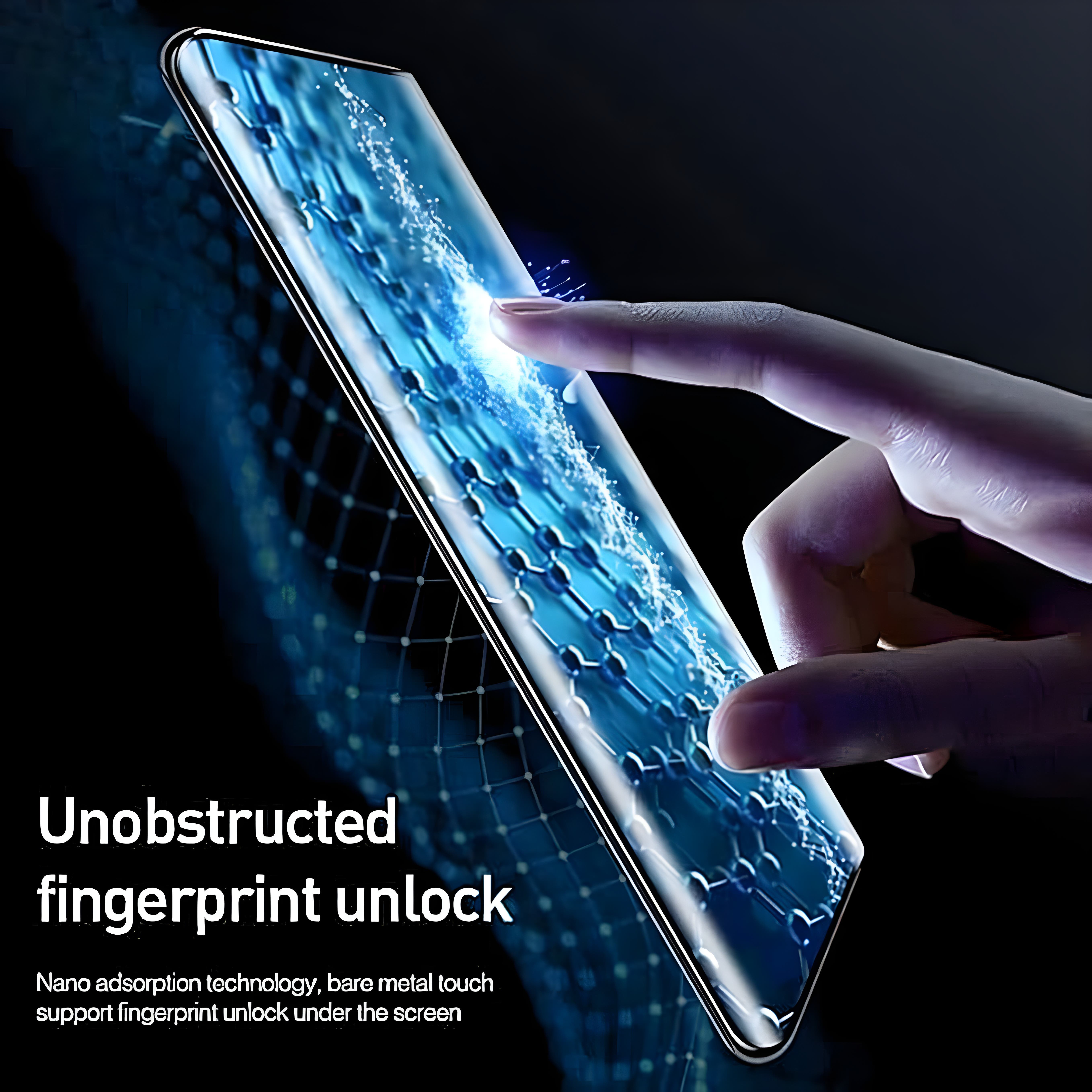 Full Coverage UV Privacy Screen Protector for Samsung Galaxy S22 Ultra - Clear