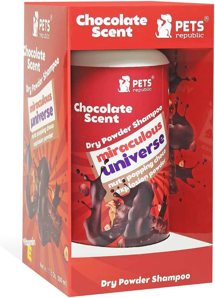 Pets Republic Chocolate Scent Powder Shampoo 500g