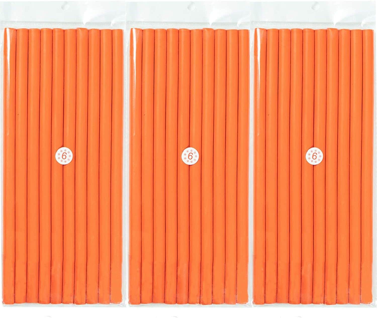 3Pack Flexible Curling Hair Rods Twist Flex Foam Hair Rollers Flexi Hair Curlers No Heat Foam Rods for Long Medium Short Hair (Diameter 1.0cm, 30rods)