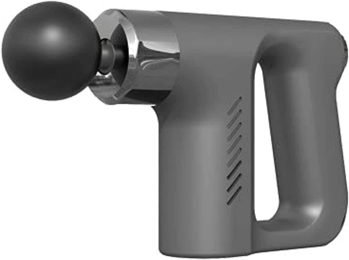 Mulugeta, Gun Massager KH740 USB Fitness Electric Muscle Relax Massager Vibration Relaxation Mini Massage Gun (Black)