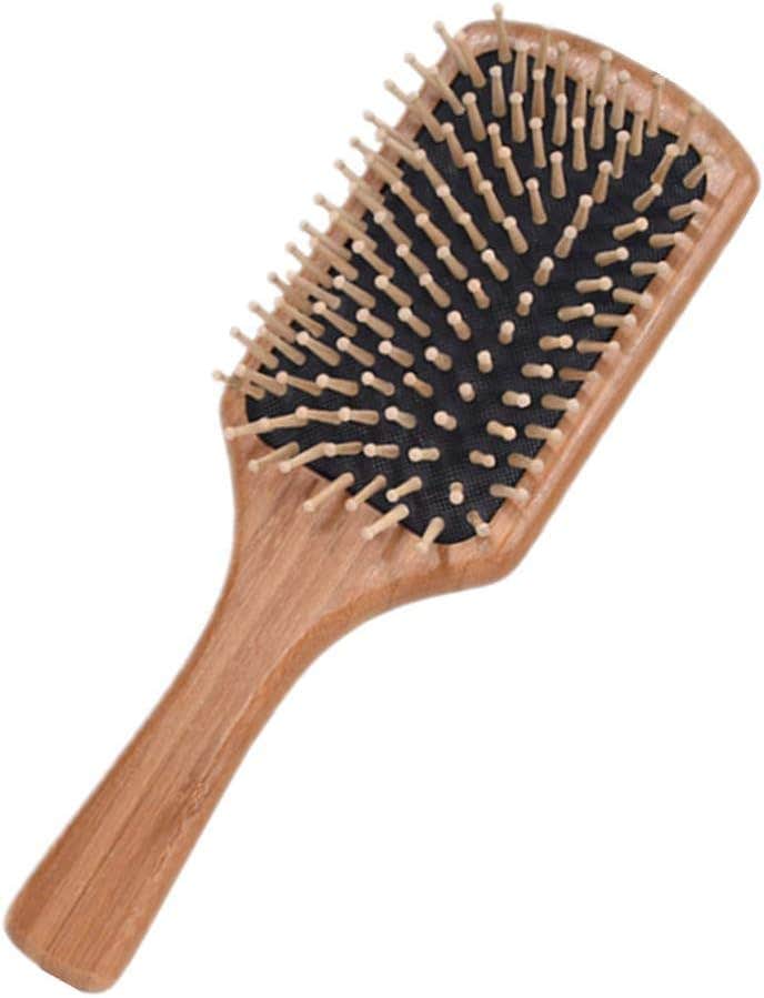 Wooden Hair Brush Scalp Massage Comb with Air Bag Anti-static Hair Care Brush