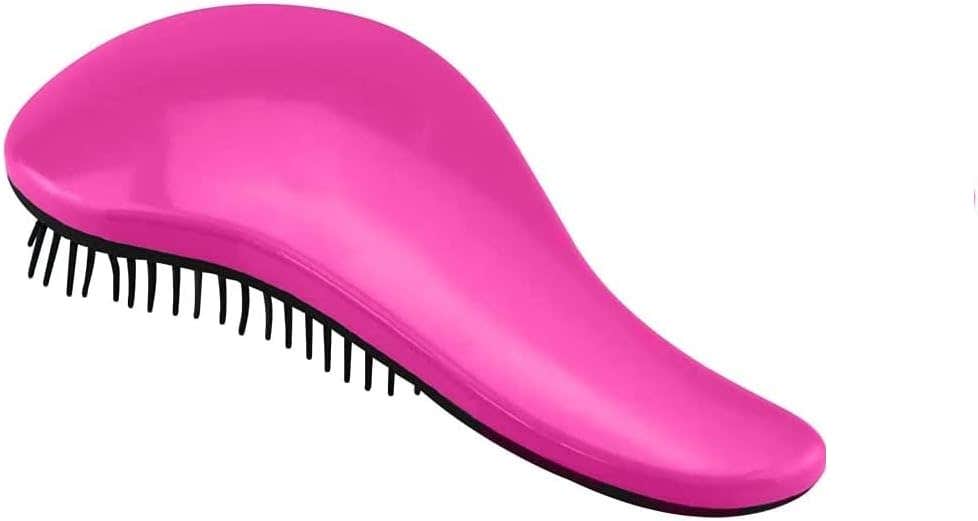 Sausiry Aajel Fashion Hair Brush Tangle Detangling Comb for separating shaping salon Styling Tamer Massage for women men kids (Purple)