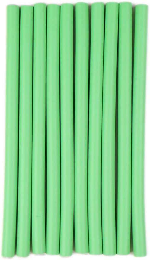 Leticia Heatless Hair Curlers For Long Hair Flexi Rods Hair Rollers (Random Color）