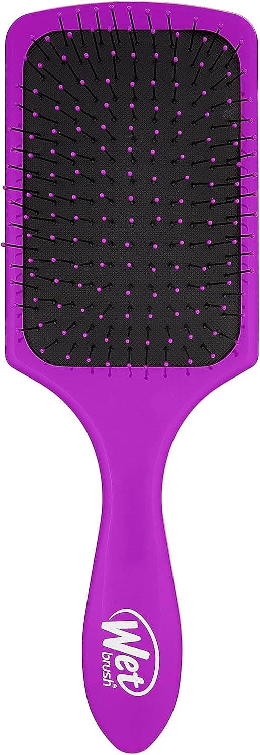 Wet Brush Paddle Detangler Brush - Purple By For Unisex - 1 Pc Hair Brush