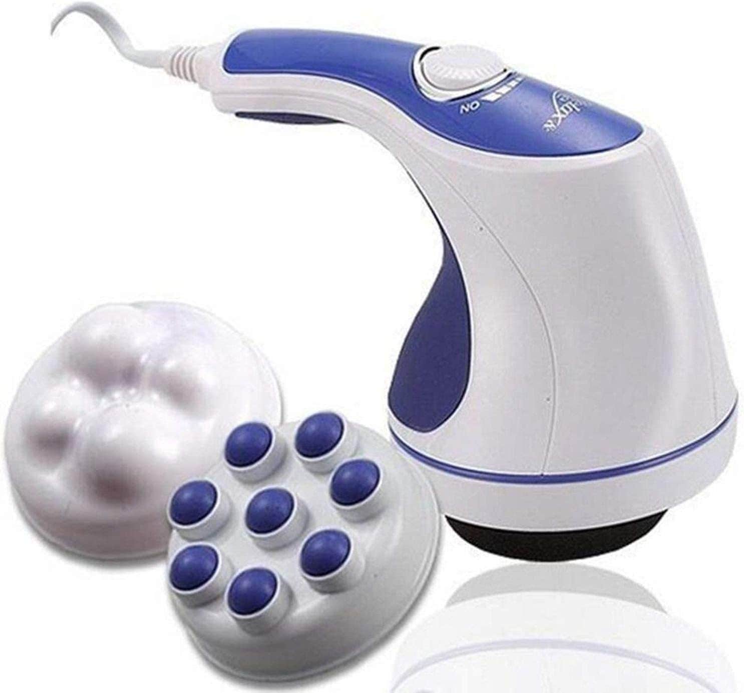 Zamkar Relax Spin and Tone 5 Head Full Body Massage Machine with Vibration for Pain Relief