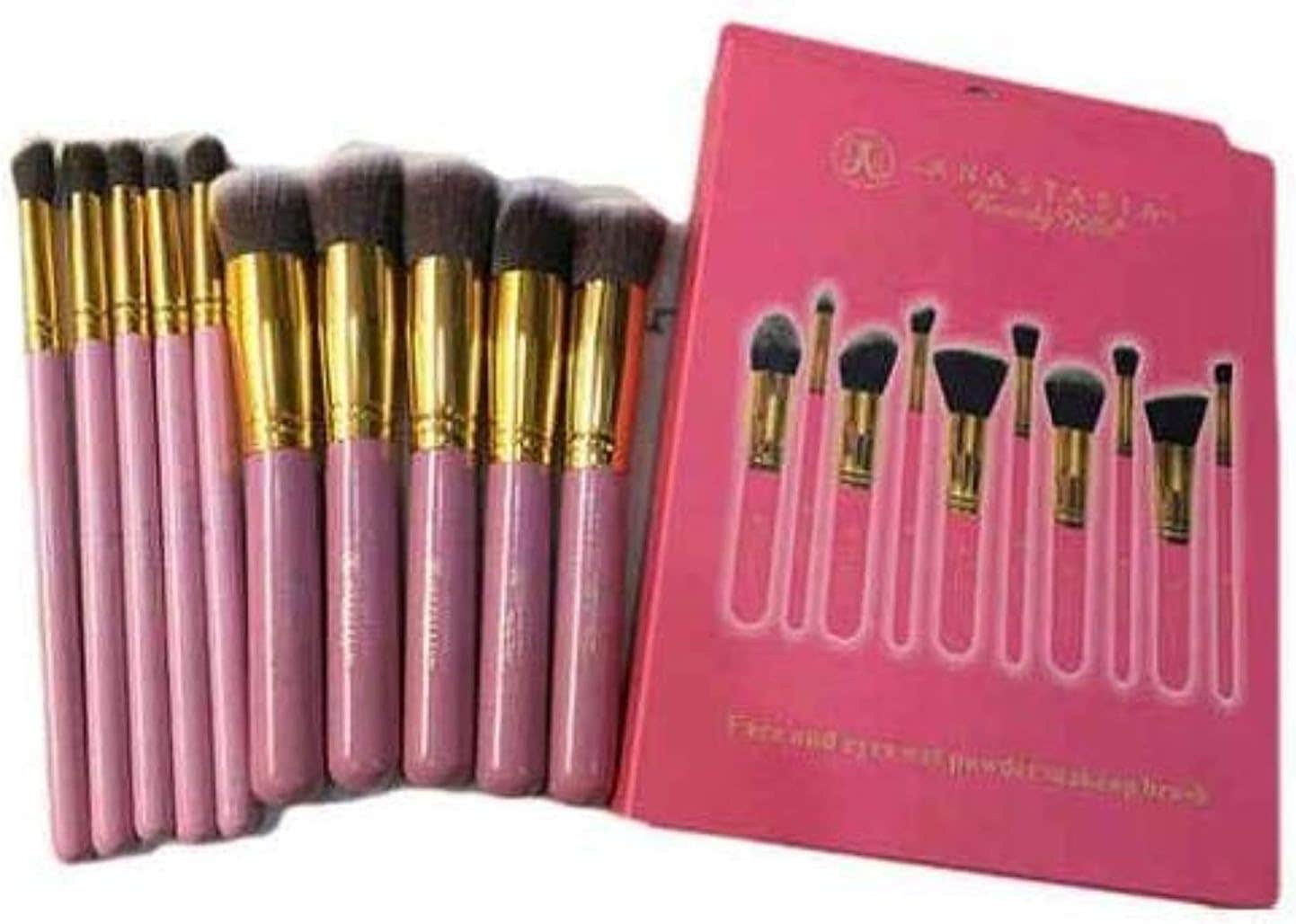 Anastasia Makeup Brushes Set, 10 Pieces