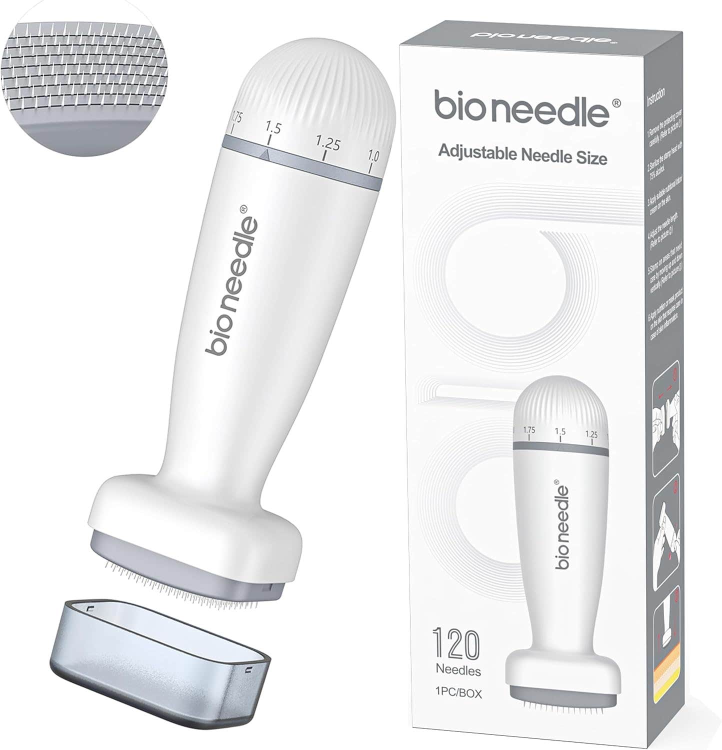 Collin Kacey Bioneedle Adjustable Microneedle Stamp - 120 Needles