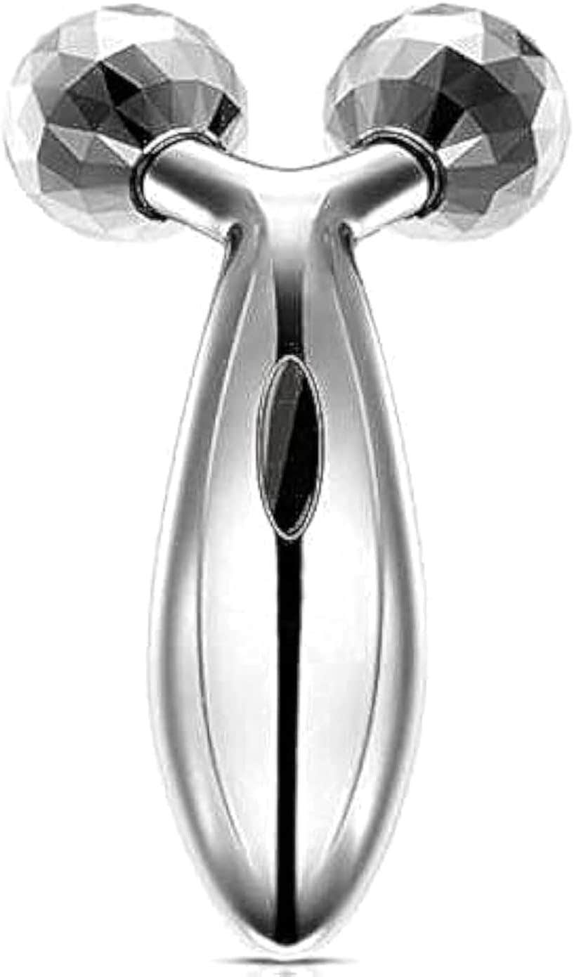 3D V Face Kneading Ball Massager, V Face Kneading Ball Massager Platinum Body Slimming Roller Tighten Skin Tools