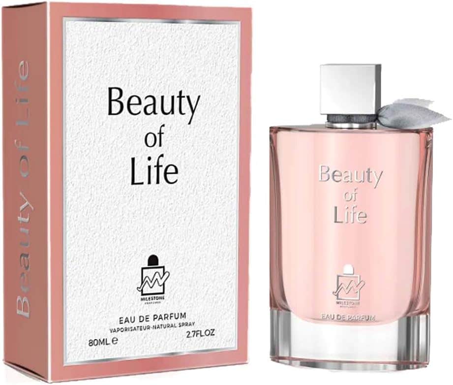 Milestone Beauty of Life Eau de Parfum for Women 80ml - Long-Lasting Fragrance