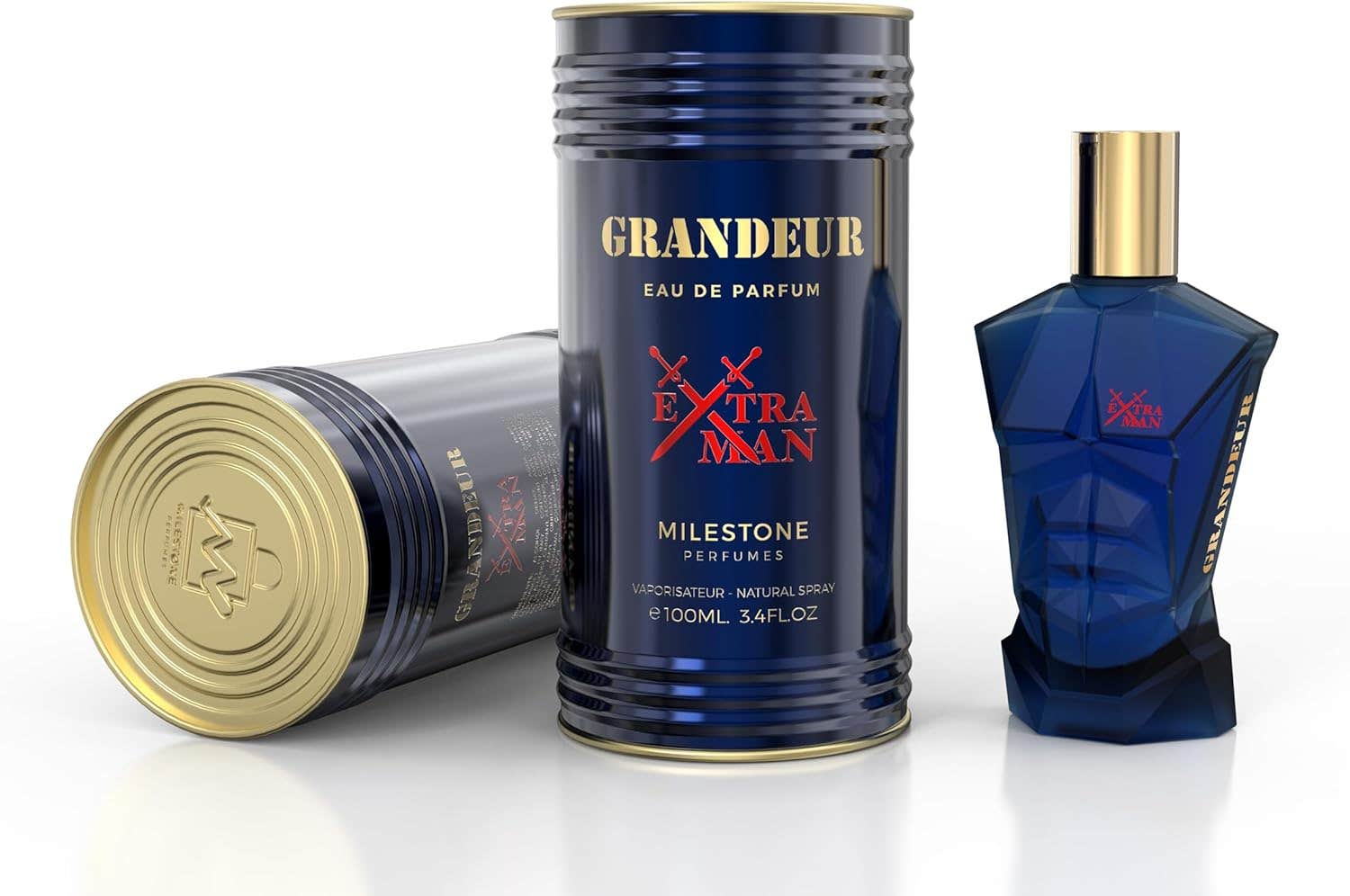Milestone Grandeur Eau De Parfum Extra for Men - 100ml - Fresh & Aromatic