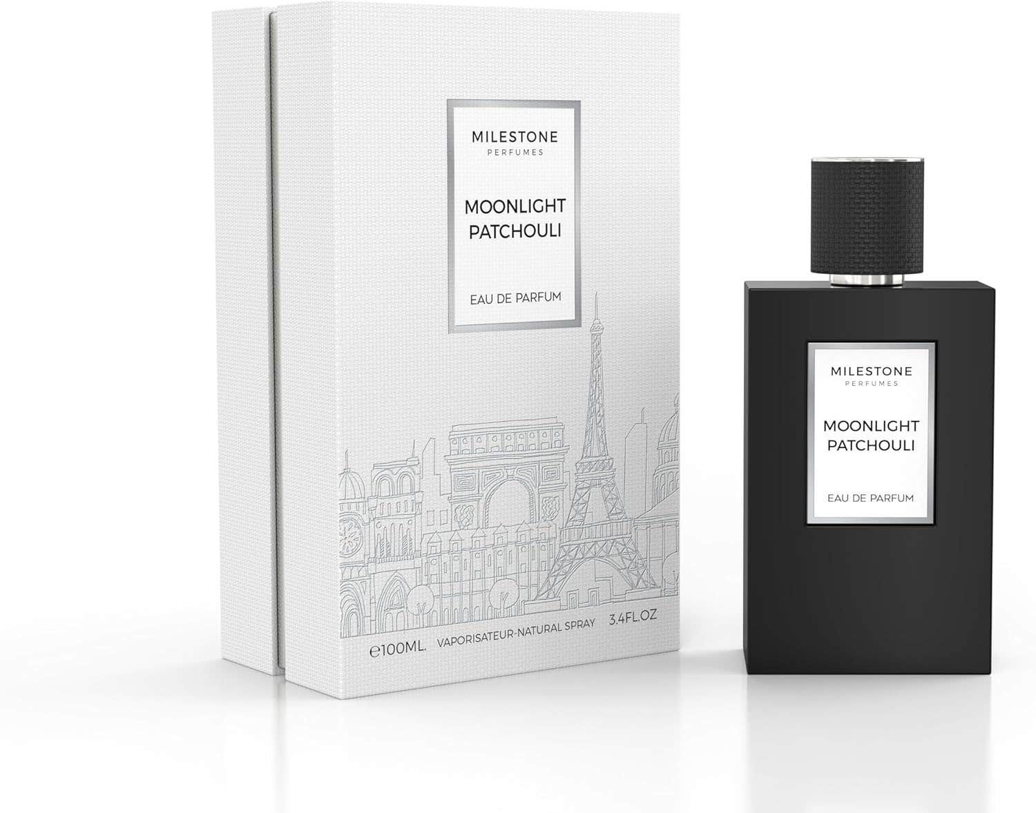 Milestone Moonlight Patchouli Eau De Parfum For Men 100ml - Leather Scent