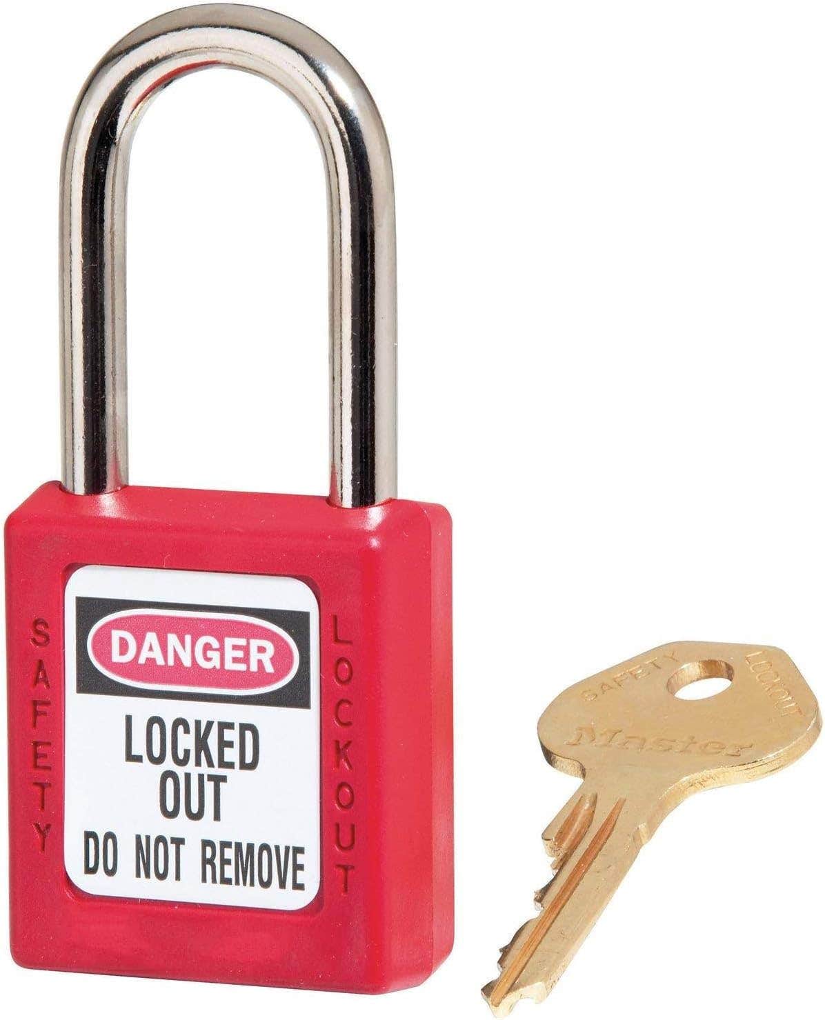 Durable Safety Padlock (Red)