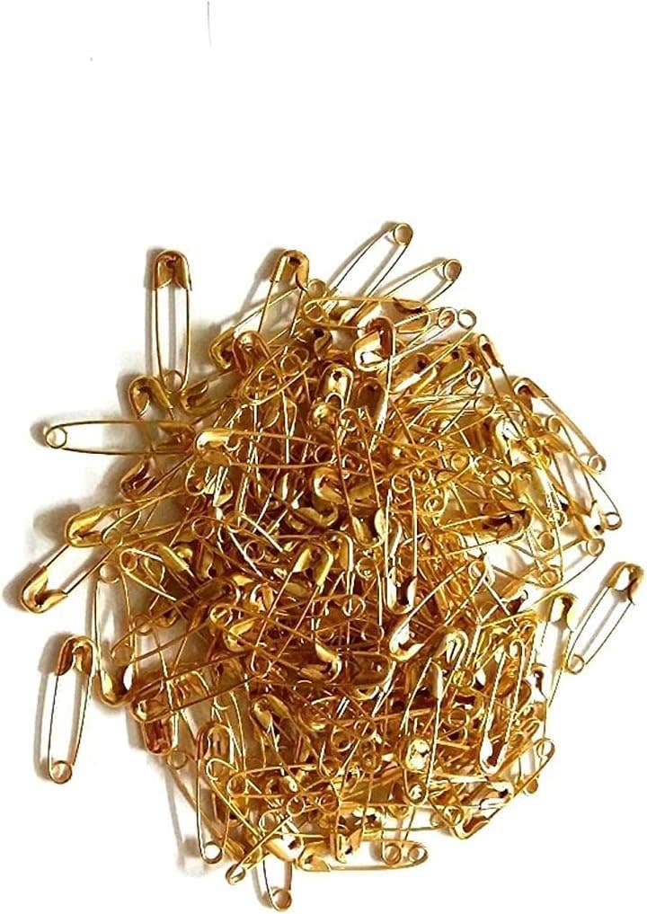 MarMar Boutique Gold Safety Pins - Pack of 50