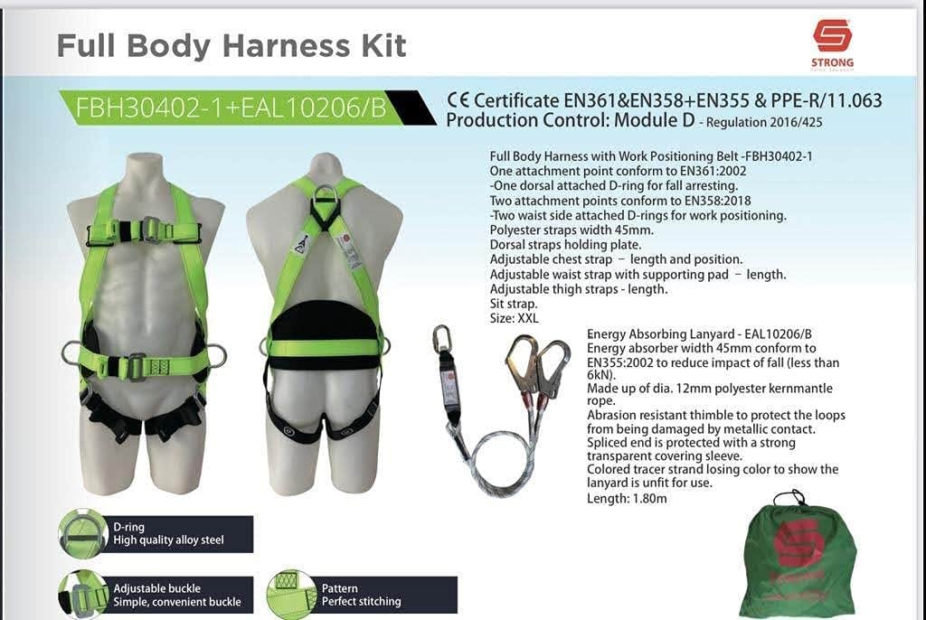 Scroll-On Belt Climbing Belt Anti Drop Safety Belt Brachute Belt