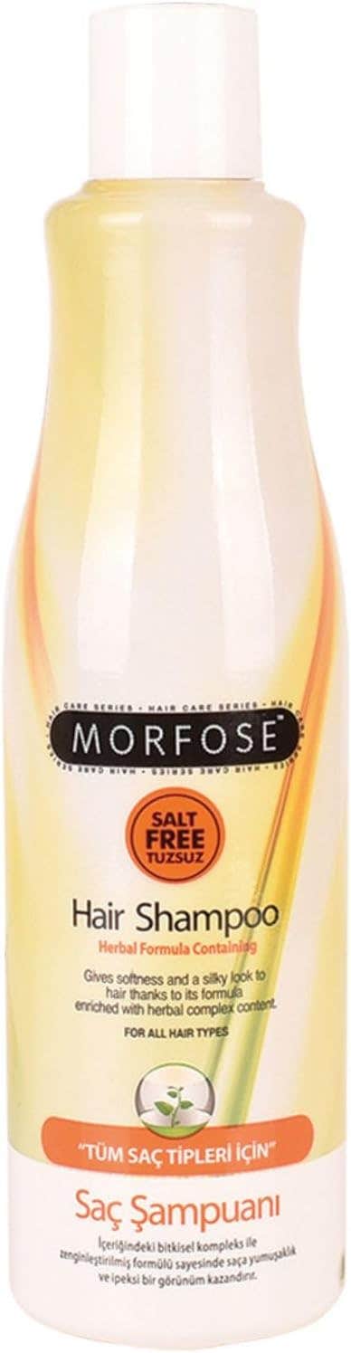 Morfose salt free shampoo with herbal formula - 500 ml