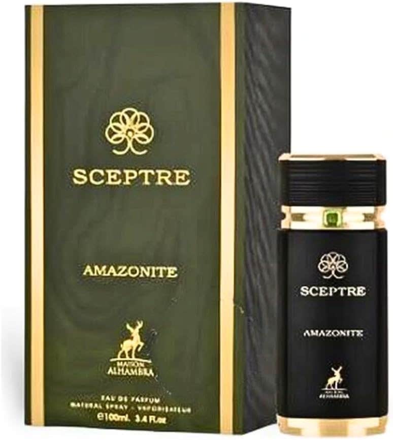 Maison Alhambra Sceptre Amazonite Eau de Parfum Spray for Unisex, 3.4 Ounce