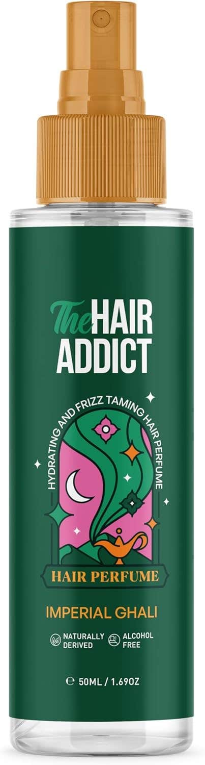 The Hair Addict Hair Perfume - Imperial Ghali Scent 50ml - Nourishing Aromatic Hair Spray