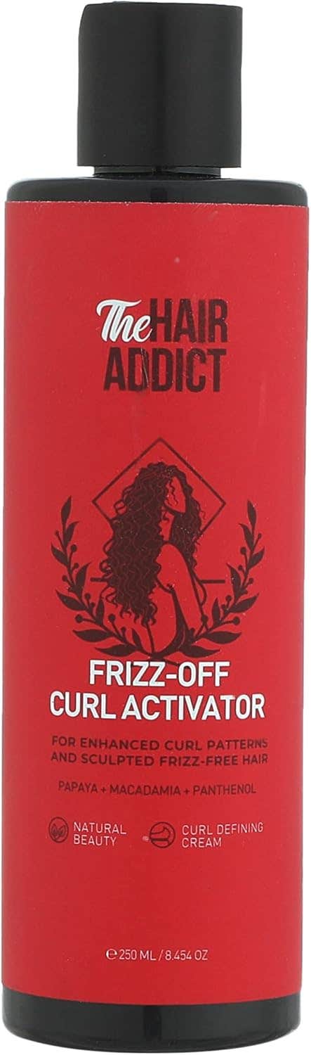 The Hair Addict Frizz Off Curl Activator - Curl Enhancing Lotion, 250ml
