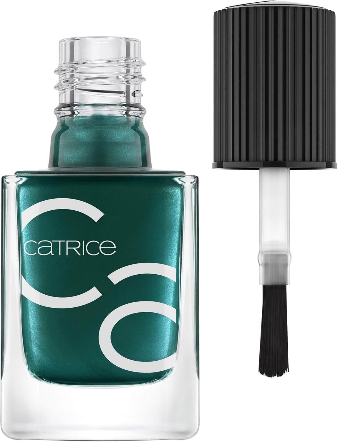Catrice ICONails Gel Lacquer in Deeply In Green - Glittery Finish