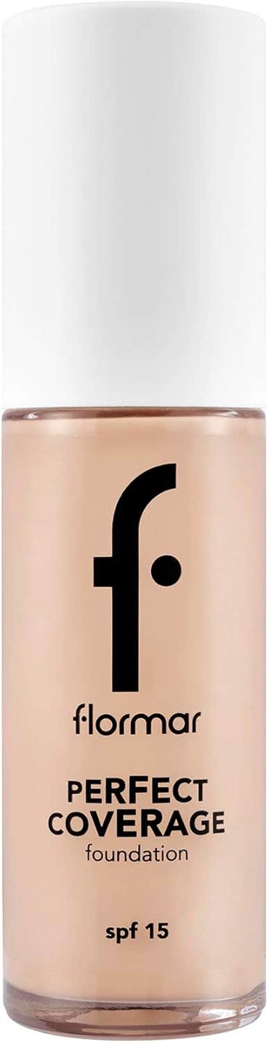 Flormar Perfect Coverage Foundation 30 ml, 105 Porcelain Ivory