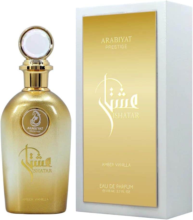 Arabiyat Prestige Ishatar Amber Vanilla Eau De Parfum 110ml Unisex Perfume