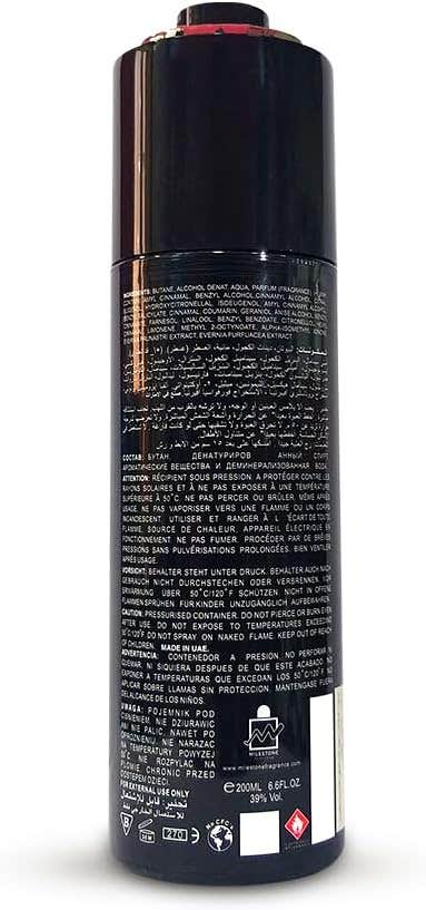 Milestone Grade One Men's Body Spray 200ml