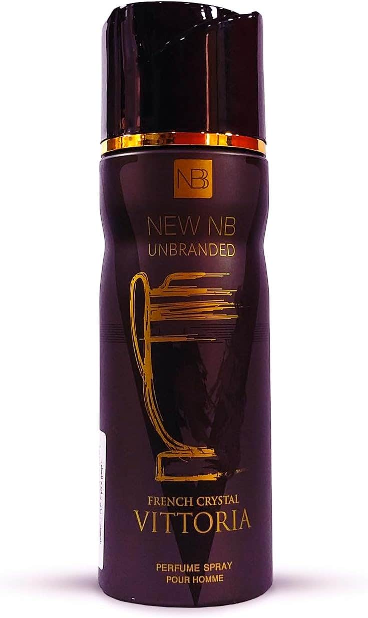 NEW NB Vittoria Perfume Spray for Men 200ml - Long Lasting Fragrance
