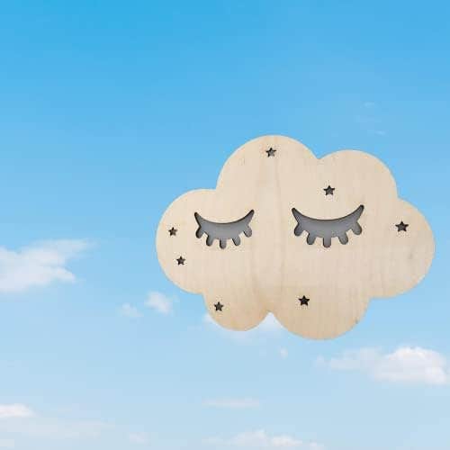 Wood Sky Clouds All Purpose Art Decoration