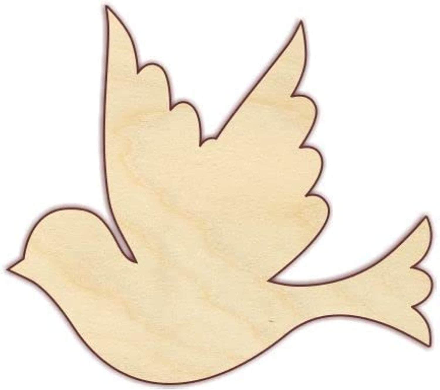 Peace Dove Wood Figure 10 Count