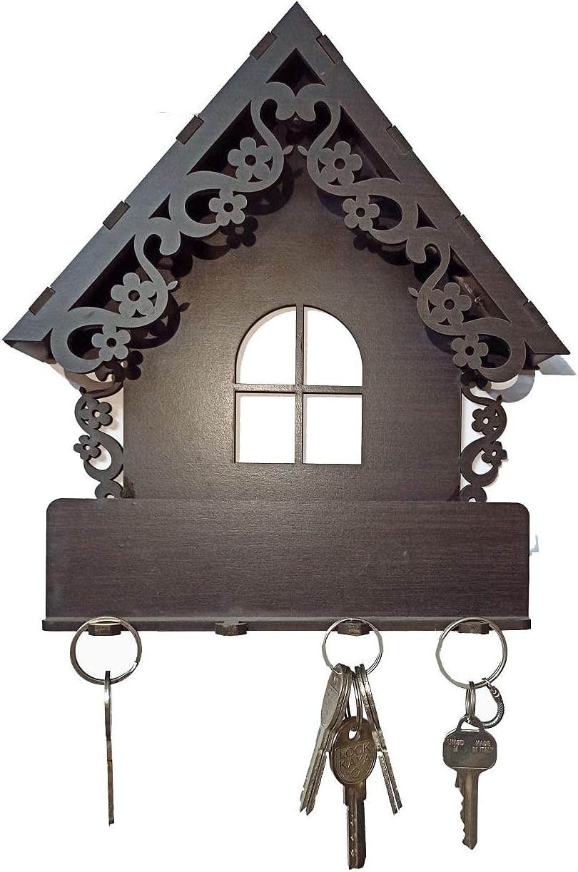 wooden key hanger laser craft , 2725612727555 , 2725612727555