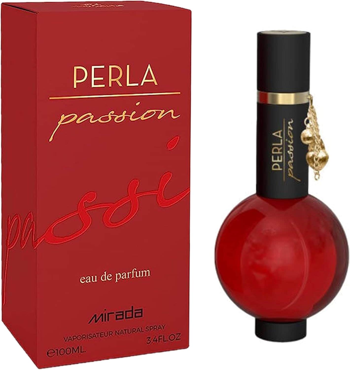MIRADA Perla Passion Femme EDP 100ml - Jasmine Scent Eau de Parfum